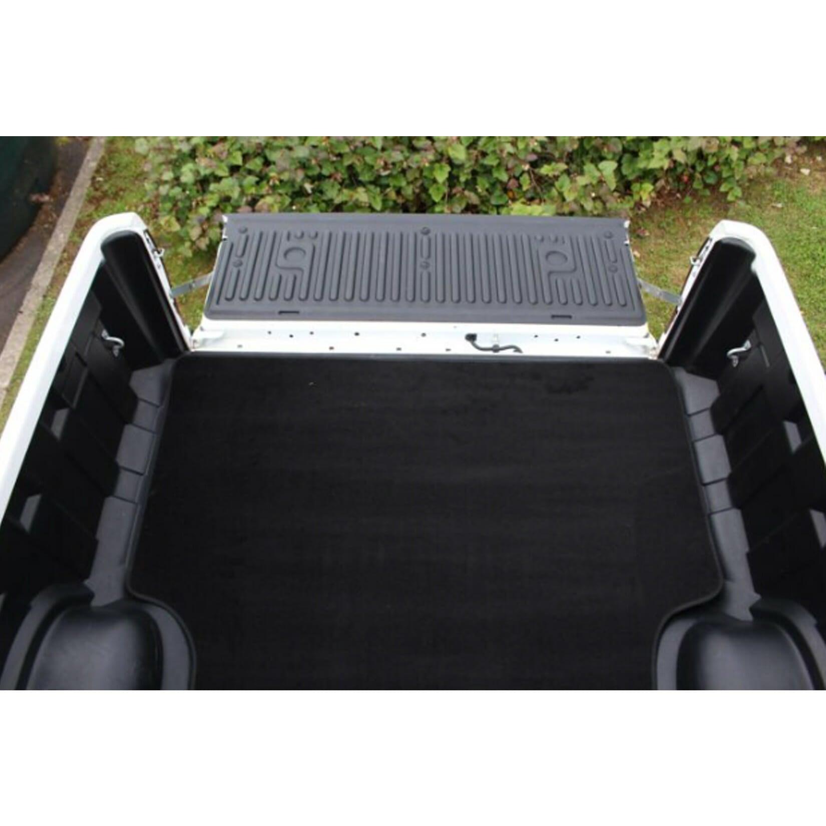 Toyota Hilux Mk8 2016 On Double Cab Load Bed Carpet Mat - Black