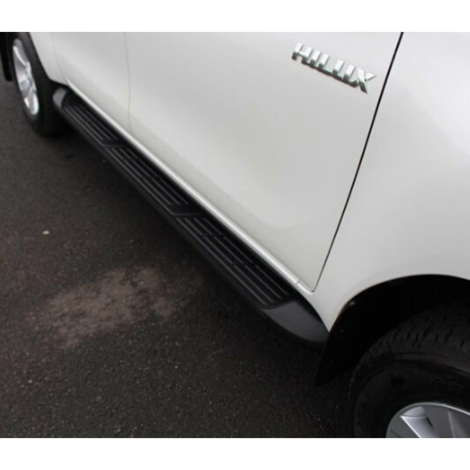 Toyota Hilux Mk8 2016 On - Double Cab Stx Side Steps Running Boards - Pair