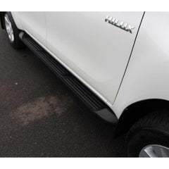 TOYOTA HILUX MK8 2016 ON - DOUBLE CAB STX SIDE STEPS RUNNING BOARDS - PAIR - Storm Xccessories2