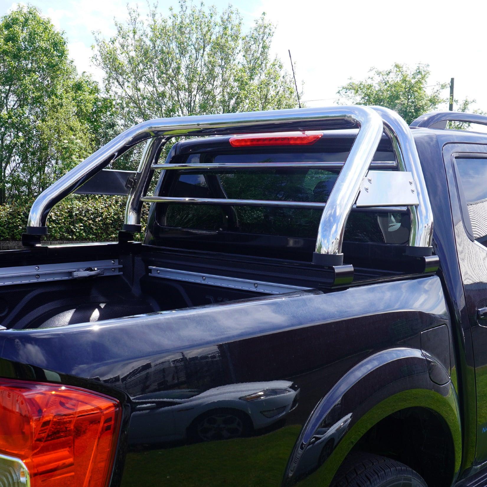 TOYOTA HILUX MK8 2016 ON STAINLESS STEEL SX ROLL BAR - Storm Xccessories2