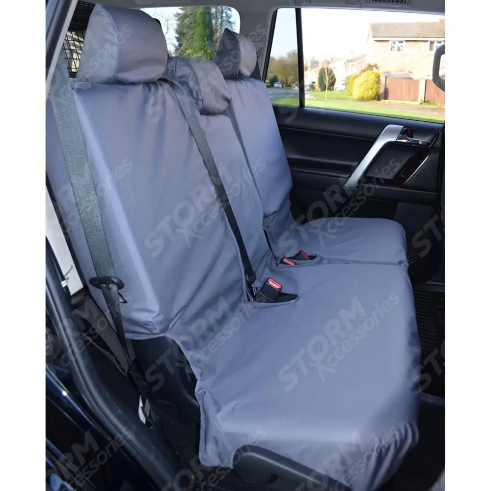 Toyota Land Cruiser - Landcruiser Lc150 - 2009 On - Rear Seat Covers - Grey - 5 Door