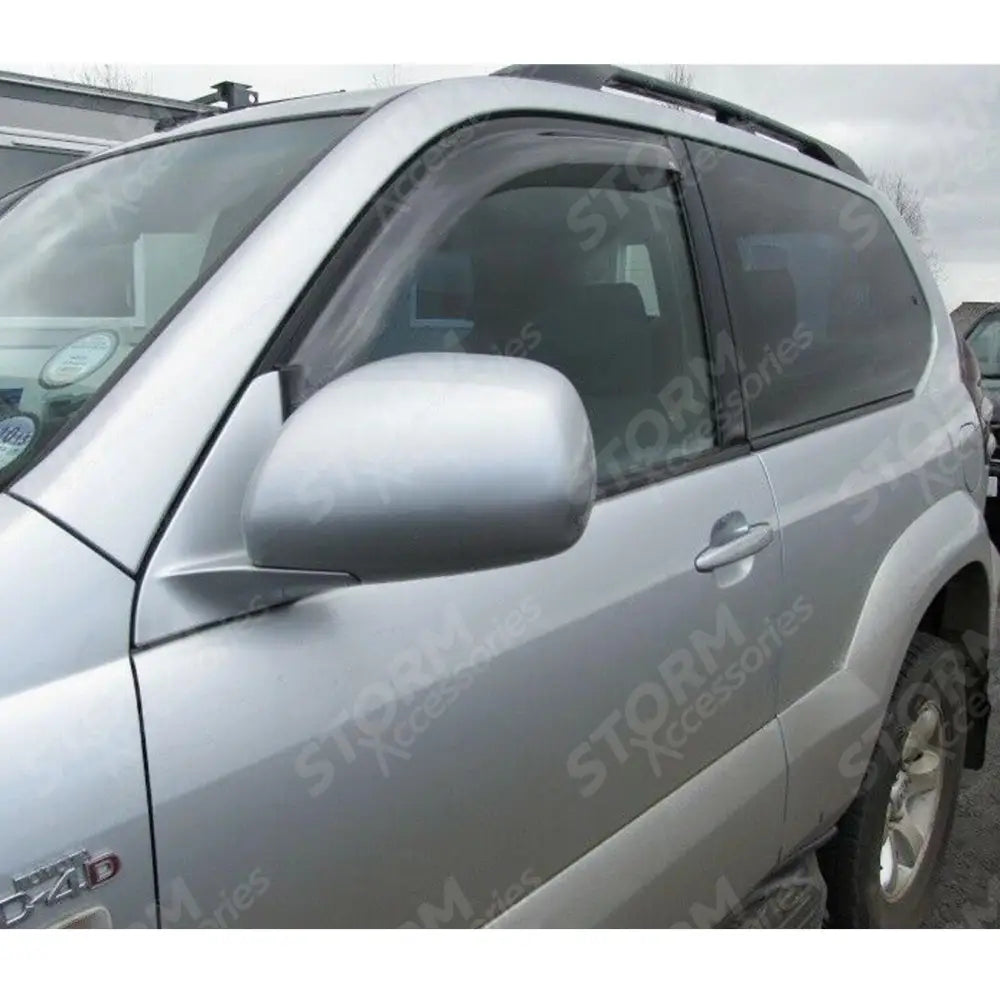 Toyota Landcruiser Lc120 2003-2009 - Egr Front Wind Deflectors - External Fit