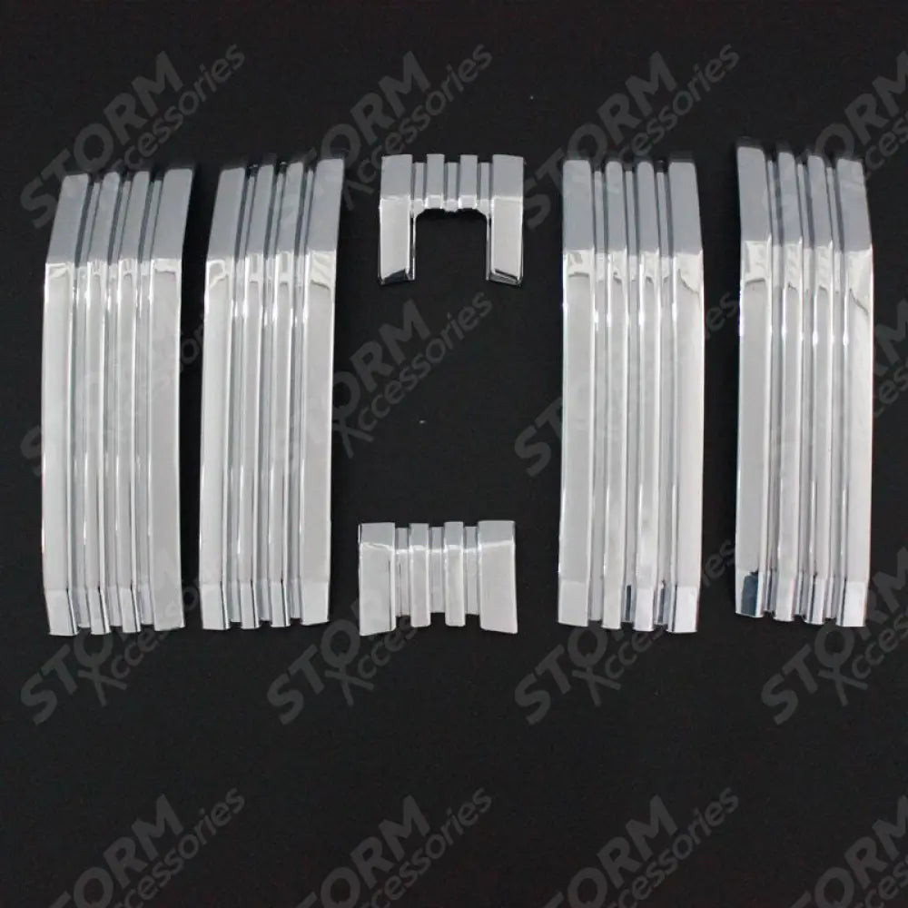 Toyota Landcruiser Lc150 2018 On - Chrome Front Grill - With Camera