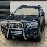 Toyota Landcruiser Lc150 2018 On Misutonida High Front Bar - 63mm - Stainless Steel