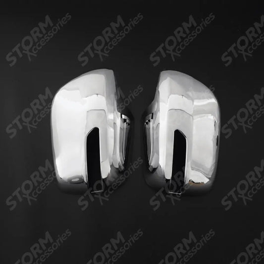 Toyota Landcruiser Lc150 Swb 2018 On Chrome Door Mirror Covers - Pair