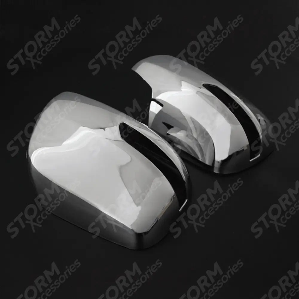 Toyota Landcruiser Lc150 Swb 2018 On Chrome Door Mirror Covers - Pair