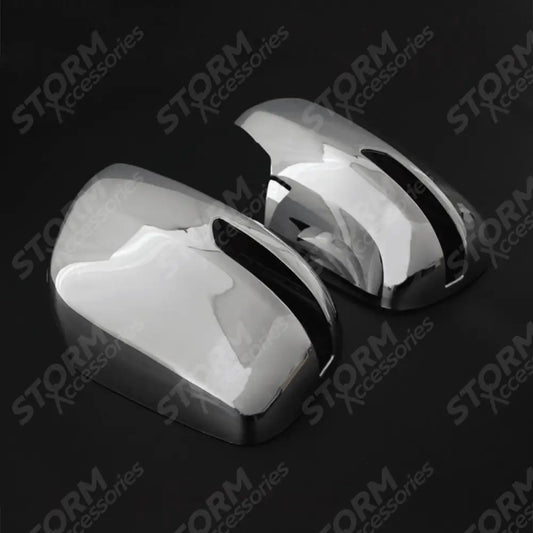 Toyota Landcruiser Lc150 Swb 2018 On Chrome Door Mirror Covers - Pair