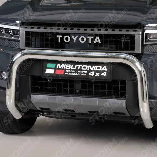 Toyota Landcruiser LC250 2025 On Misutonida 76MM Front A-Bar In Stainless Steel