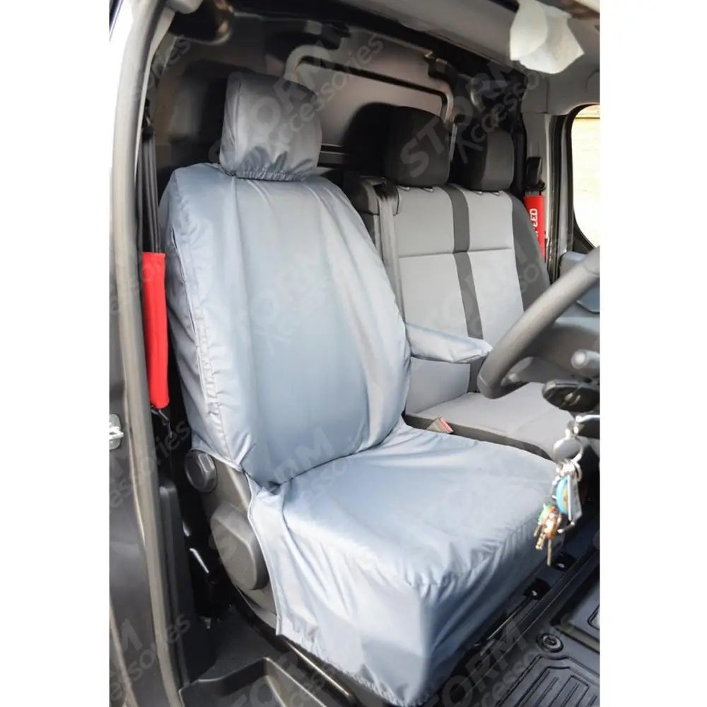 Toyota Proace 2016 On Driver Seat Cover - Grey