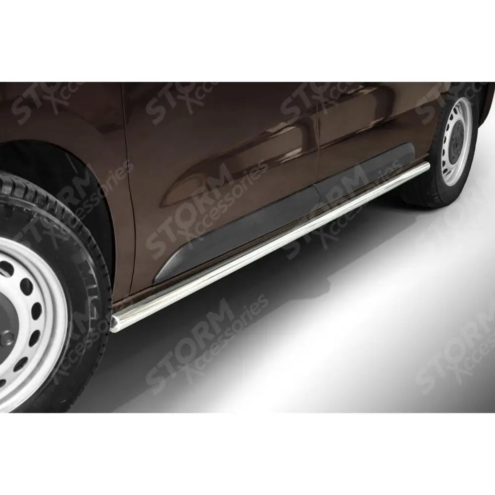Toyota Proace 2016 On - Egr Stainless Steel Side Bars - Short Wheel Base