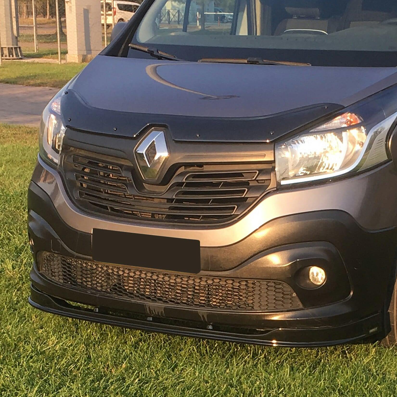 Trafic 2014 On / Vivaro 2014-2019 Stx Front Splitter Spoiler In Black