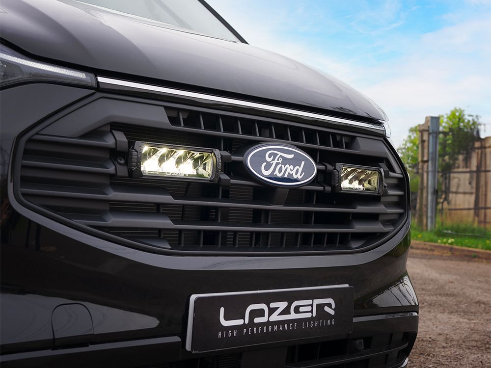 Ford Transit Custom 2024+ Lazer Grille Kit Triple-R 750 Wide