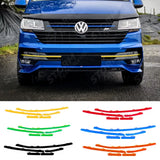 Transporter Front Bumper Lower 5pcs Grille Trim Inserts Choose Colour For Vw T6.1 2019 - 2024