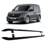 Trapezoid Side Bars in Gloss Black For Ford Transit Connect SWB 2024 On
