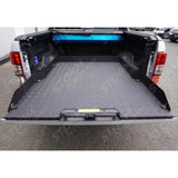 Universal Heavy Duty Load Bed Metal Sliding Tray For Double Cab Pick Ups - In Black