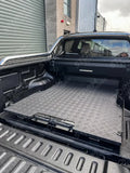 Universal Heavy Duty Load Bed Metal Sliding Tray For Double Cab Pick Ups - In Black