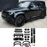 Upgrade Kit For Land Rover Defender L663 110 Gloss Black Full