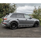 Upper Rear Spoiler In Gloss Black For Audi Q7 S-line 2016+
