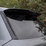 Upper Rear Spoiler In Gloss Black For Audi Q7 S-line 2016+