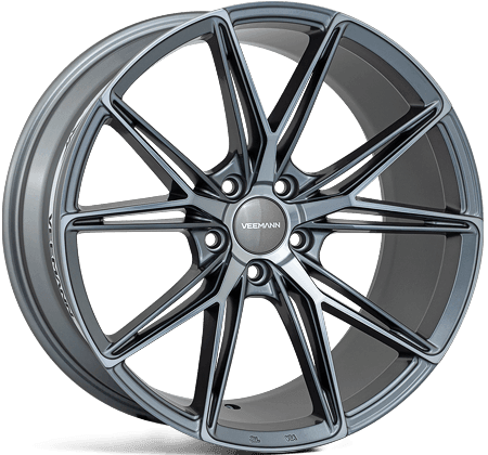 Veemann V-fs49 20x8.5 5x120 Et35 Cb75.56 - Graphite Smoke Machined