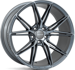 Veemann V-fs49 20x8.5 5x120 Et35 Cb75.56 - Graphite Smoke Machined