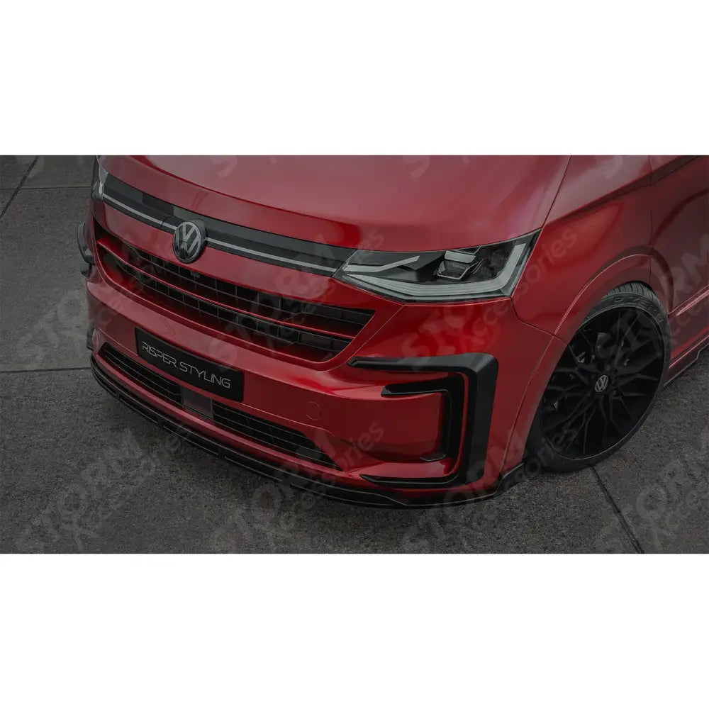 V1 Premium Aero Kit In Gloss Black For Volkswagen Transporter T7 LWB 2025 on