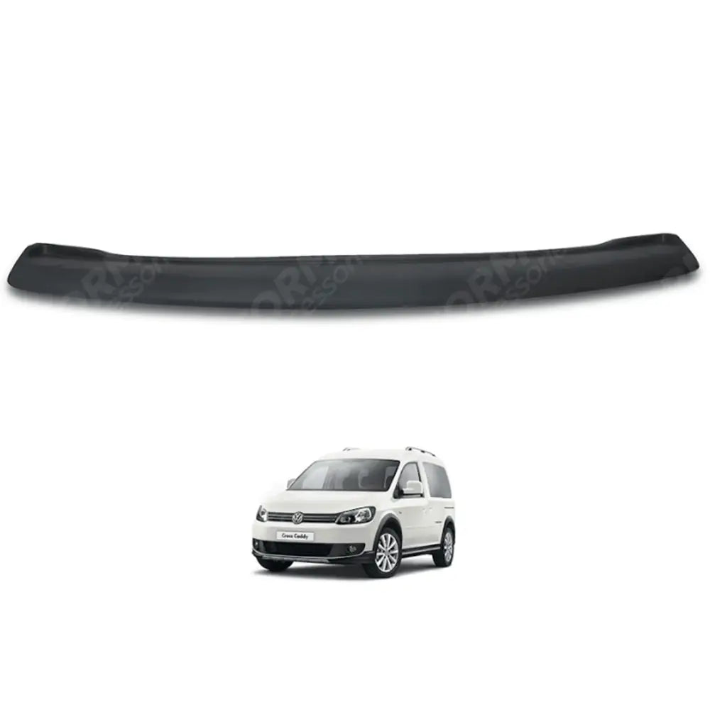 V2 Rear Bumper Protector Cover In Black For VW Caddy 2015-2020