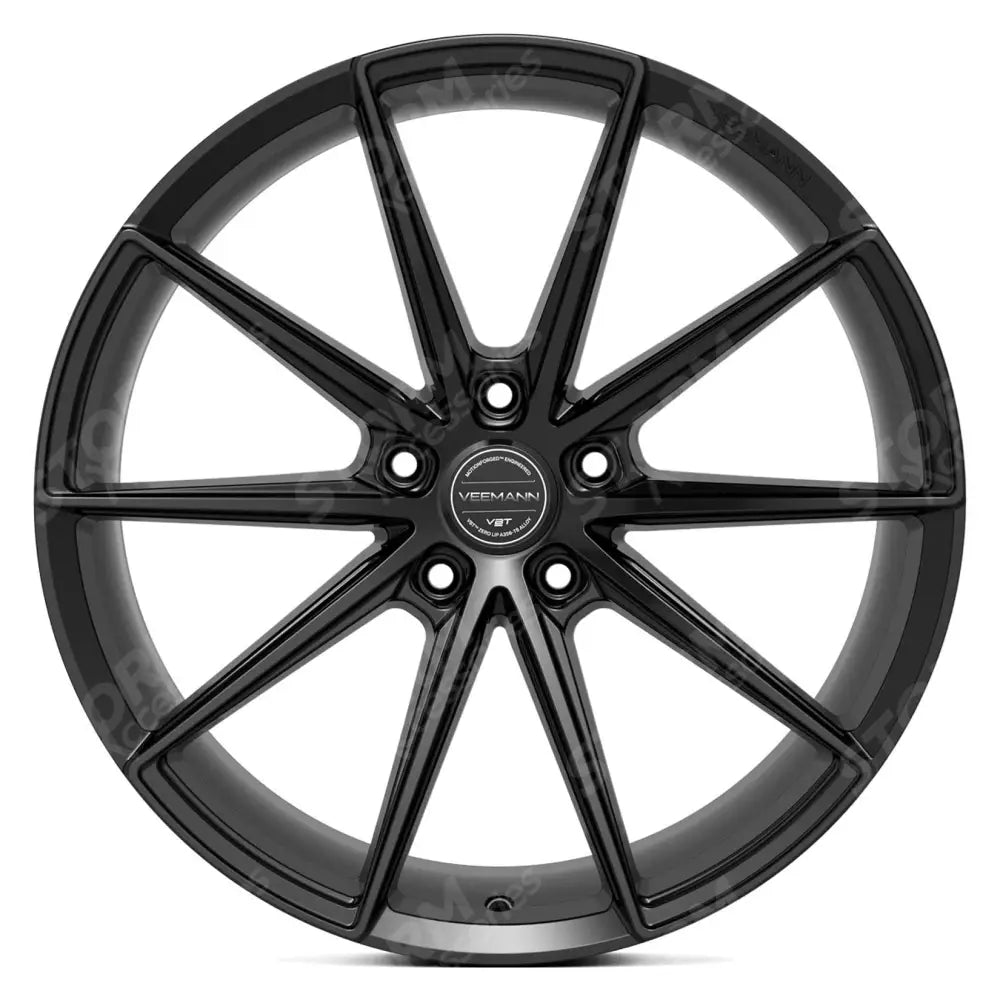 Veemann MF-Z1 19X8.5 5X112 ET42 Gloss Black Standard Concave - Qty 1