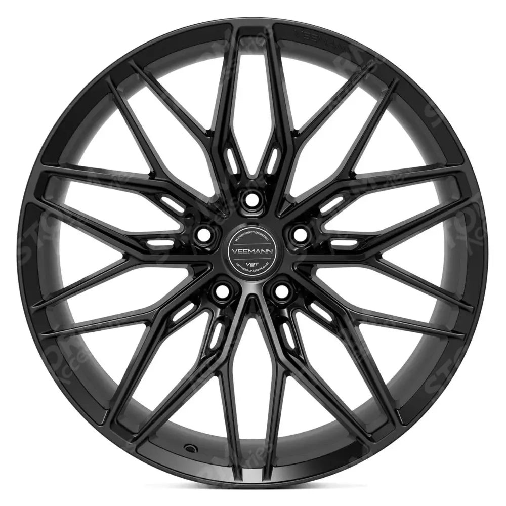 Veemann MF-Z5 19X8.5 5X112 ET42 Gloss Black Standard Concave - Qty 1
