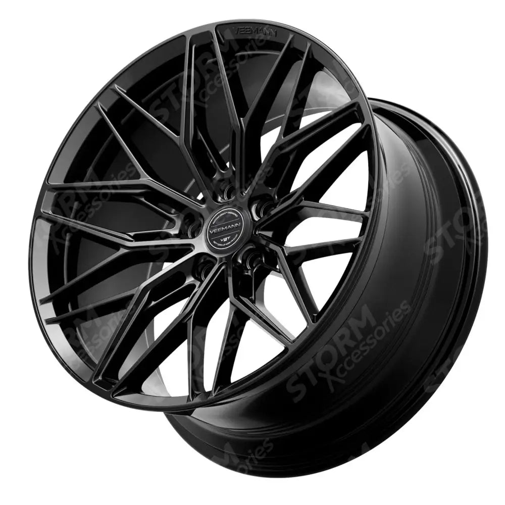 Veemann MF-Z5 19X8.5 5X112 ET42 Gloss Black Standard Concave - Qty 1
