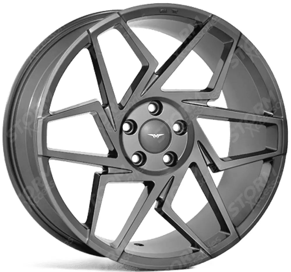 Veemann V-fs27r 20x8.5 5x120 Et35 Cb72.56 - Gloss Graphite