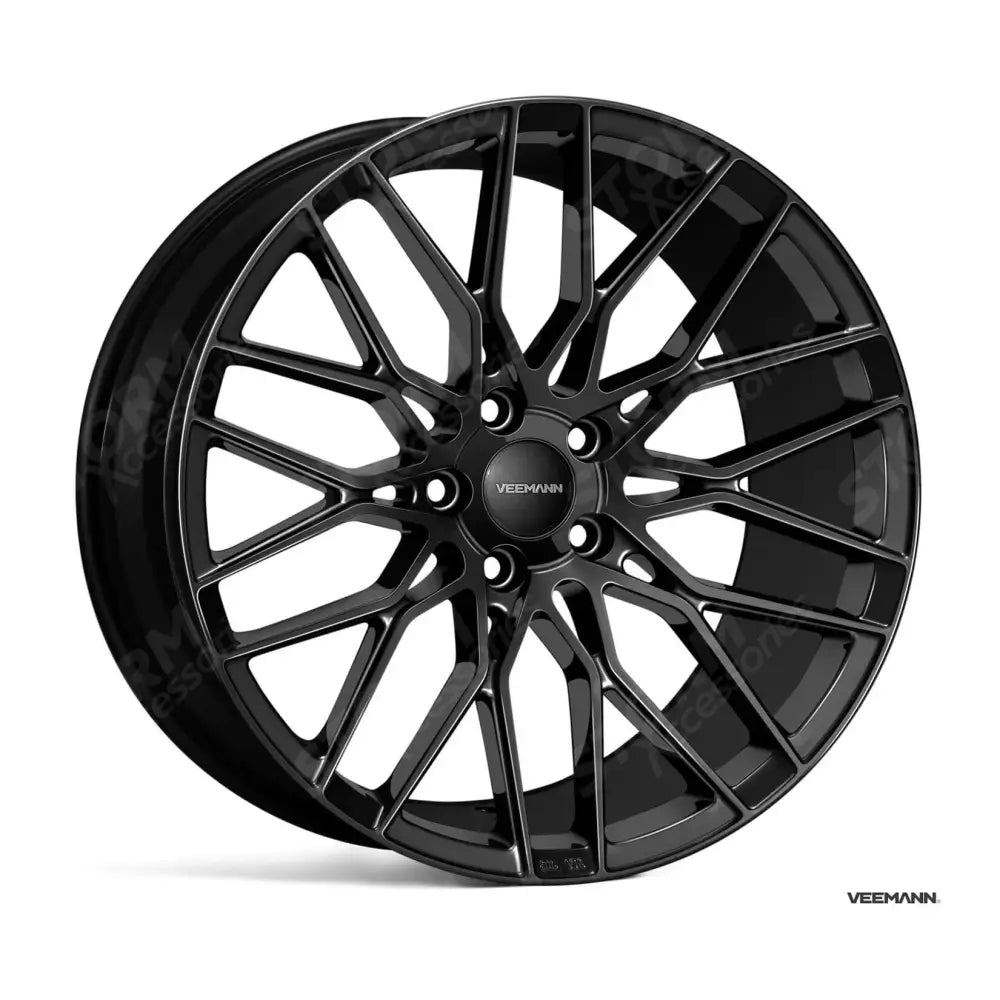 Veemann V-fs34 19 Inch Alloy Wheels - 5x112 - Gloss Black - Qty 1