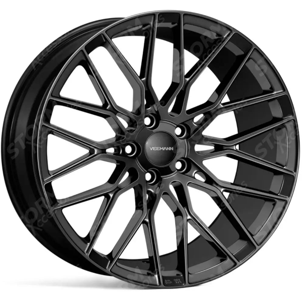 Veemann V-fs34 20 Inch Alloys Gloss Black - 5x120 Staggered 8.5j & 10j