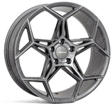 Veemann V-fs40 20x8.5 5x120 Et35 Cb72.56 - Graphite Smoke Machined