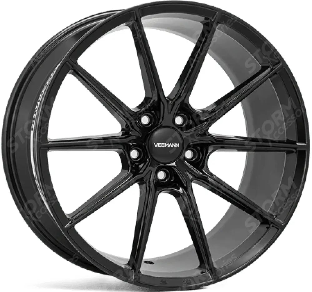 Veemann- V-Fs48 20x8.5 5x120 Et35 Cb75.56 - Gloss Black