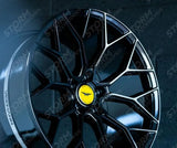 Veemann V-fs66 5x120 20 Inch Alloys Gloss Black - 20x8.5 - Qty 1