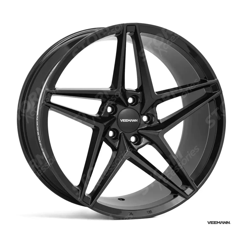 Veemann Vfs46 19 Inch Alloy Wheels - 5x112 - Gloss Black - Qty 1