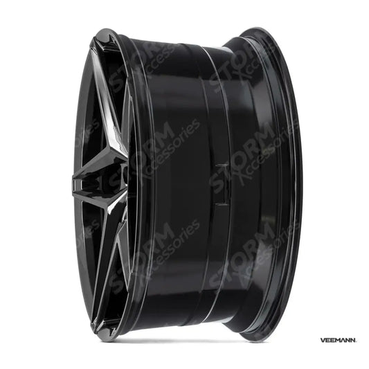 Veemann Vfs46 19 Inch Alloy Wheels - 5x112 - Gloss Black - Qty 1