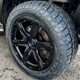 Veemann Vx25 Deep Concave 20 Inch Alloy Wheels 6x139.7 (Cb.106.1) - Matt Black - Qty 1