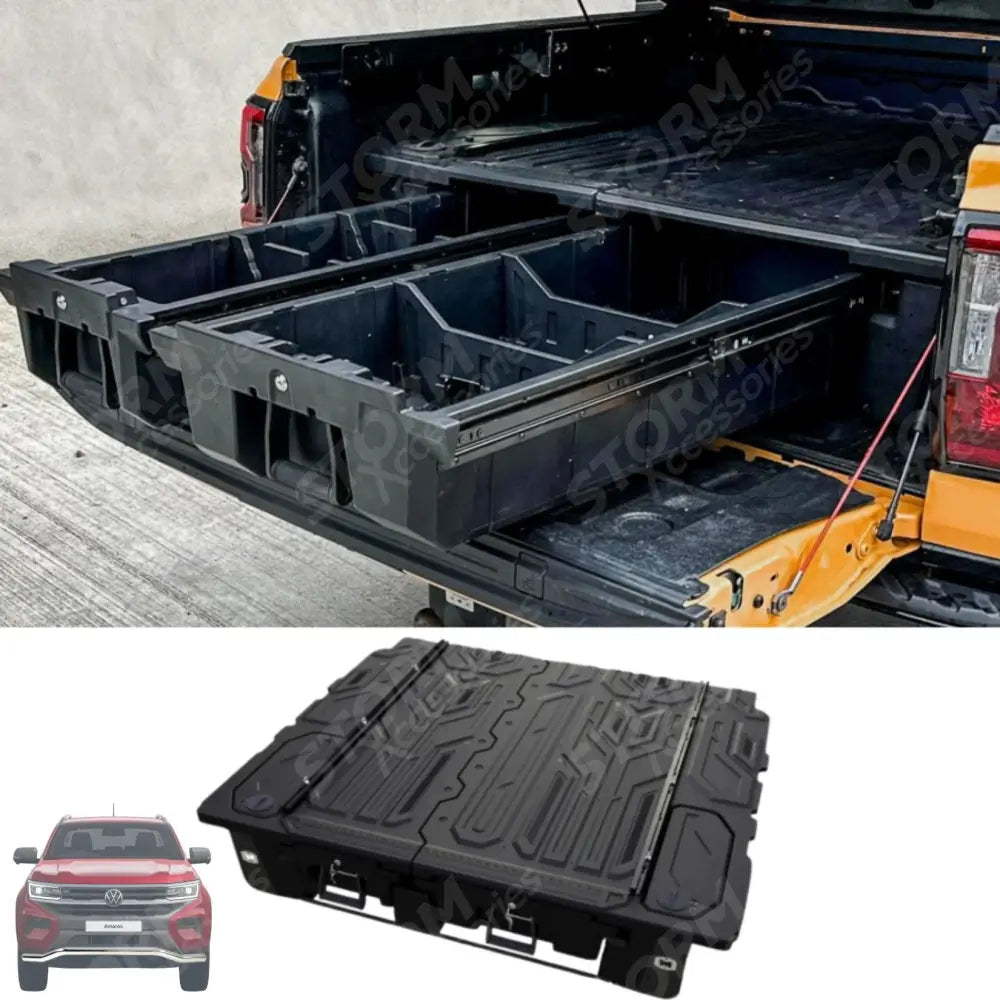 Volkswagen Amarok 2023+ Dc - Ridge Bed Integrated Drawer System