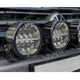 Volkswagen Amarok 2023+ Front Spotlight Mount Bracket Bar Black Choose Lazer Lamps