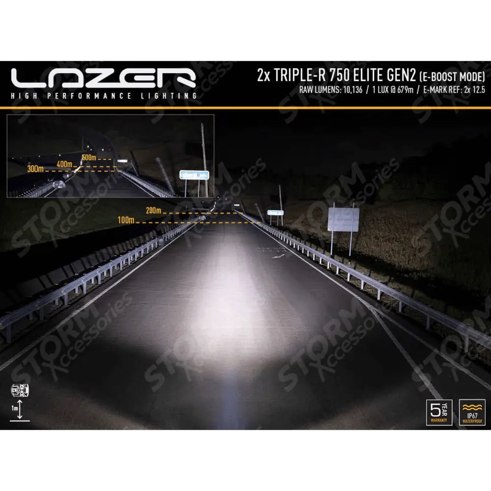 Volkswagen Amarok (2023+) Lazer Grille Kit Triple R 750 Elite