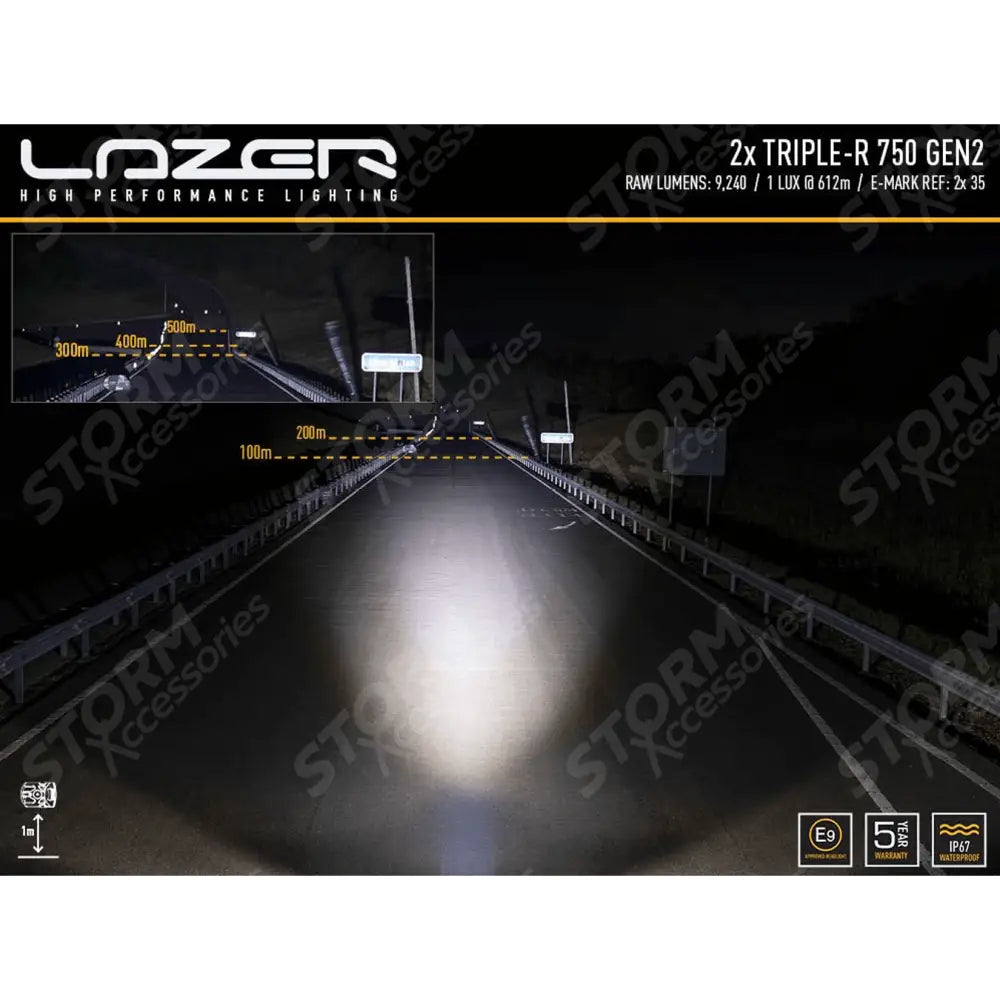 Volkswagen Amarok (2023+) Lazer Grille Kit Triple R 750