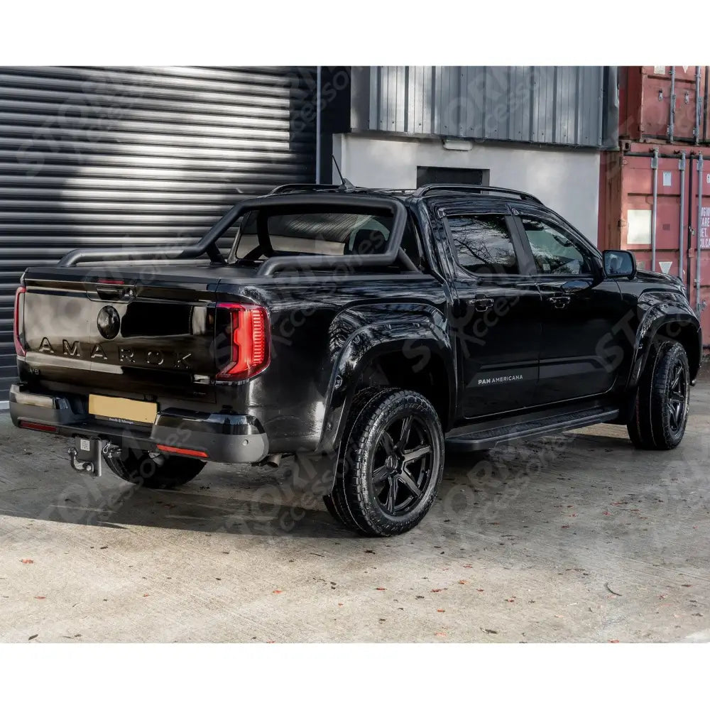 Volkswagen Amarok 2023 On Double Cab Egr Wheel Arch Kit Bolt Look Gloss Black Finish - 6 Pcs