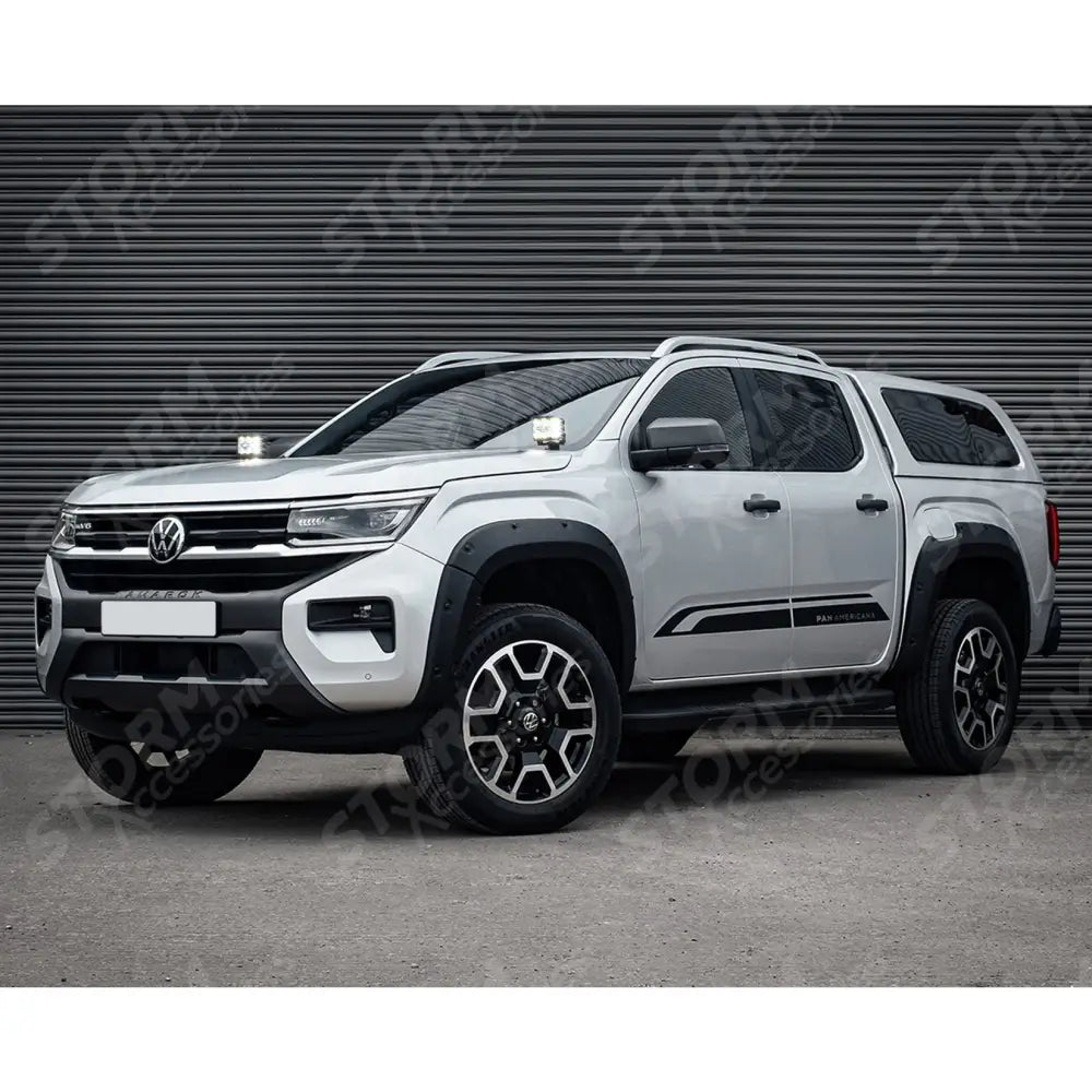 Volkswagen Amarok 2023+ Stealth LED Twin 4" Dark Force Bonnet Kit - 16,800 Lumens