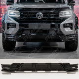 Volkswagen Amarok 2023+ Wide Trak Front Valance Splitter In Gloss Black