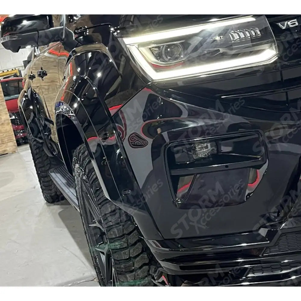 Volkswagen Amarok 2023+ Wide Trak Wheel Arch Set Gloss Black