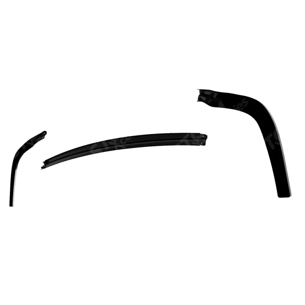 Volkswagen Caddy Mk5 2021+Rear Bumper Splitter In Gloss Black