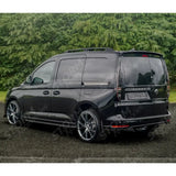 Volkswagen Caddy Mk5 2021+ Rear Spoiler Barn Door In Gloss Black