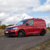 Volkswagen Caddy Mk5 2021+side Skirt Splitters Pair In Gloss Black